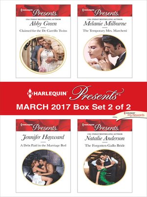 cover image of Harlequin Presents March 2017, Box Set 2 of 2